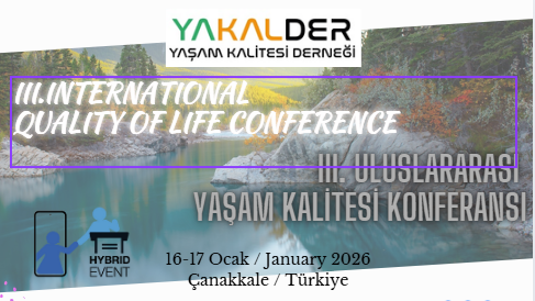 III. Uluslararası Yaşam Kalitesi konferansı